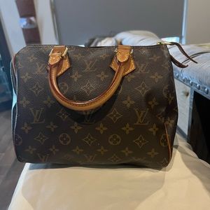 Louis Speedy 25 Monogram Canvas
